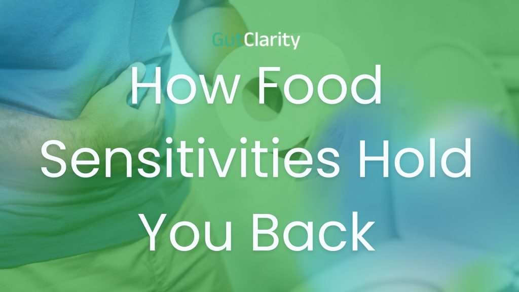 Banner on how food sensitivities hold you back