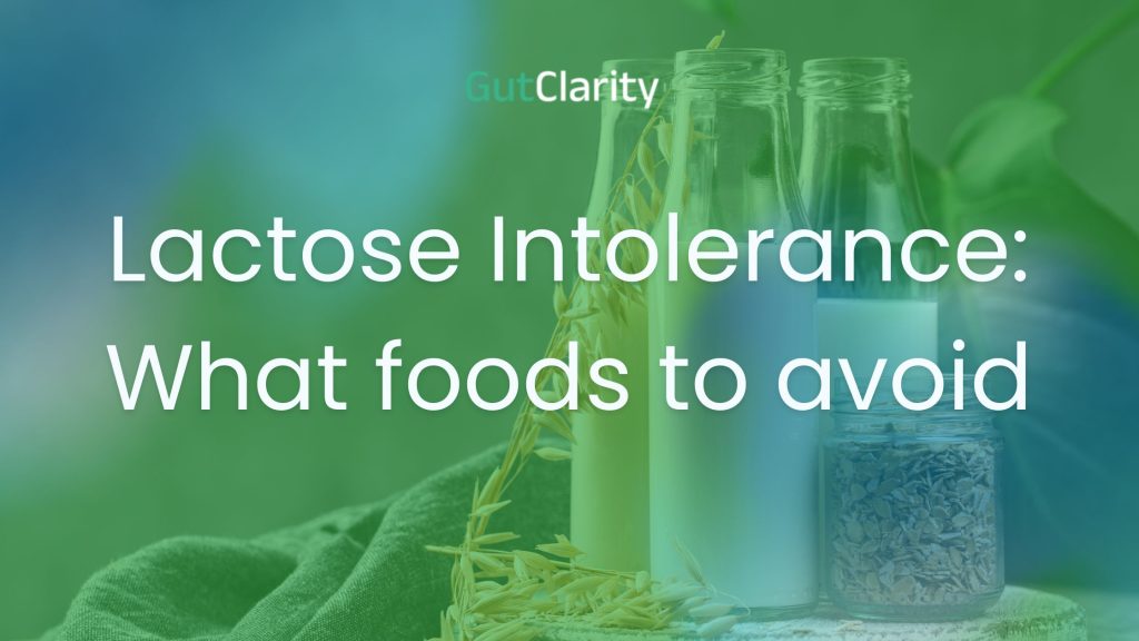 What foods to avoid if you have a lactose intolerance
